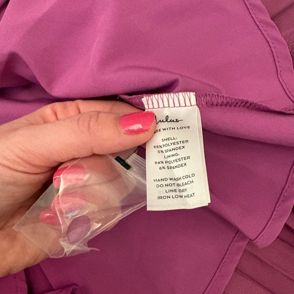 Lulus Renlee Purple Halter Pleated Mini Dress Size XXS Wedding Guest Sexy Satin - Picture 8 of 11